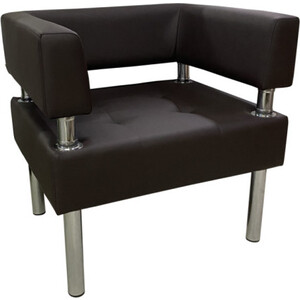 Кресло Мягкий офис Сатурн шоколадная