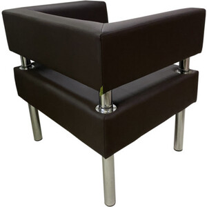 Кресло Мягкий офис Сатурн шоколадная