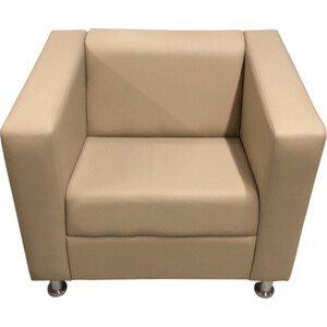 Кресло Мягкий офис Аполло бежевое