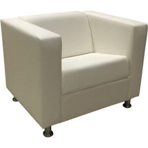 Кресло Мягкий офис Аполло белый