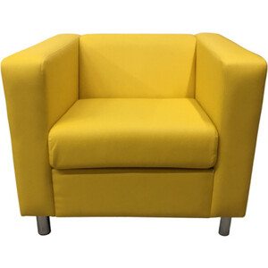 Кресло Мягкий офис Аполло желтый
