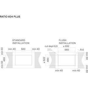 Индукционная варочная панель Elica Ratio 604 Plus BL