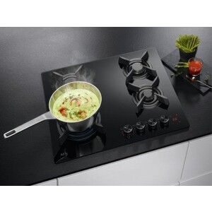 Газовая варочная панель AEG HKB64453NB