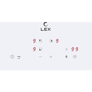 Индукционная варочная панель Lex EVI 430A WH