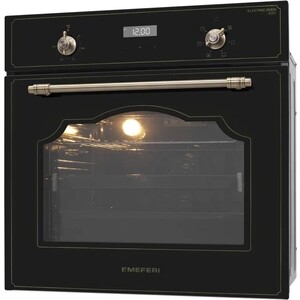 Электрический духовой шкаф Meferi MEO606BK RETRO