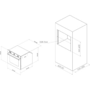 Электрический духовой шкаф KANZLER O 527 S