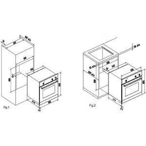 Электрический духовой шкаф DeLonghi DEO 735 NB ROBERTA