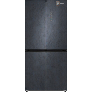 Холодильник Weissgauff WCD 450 Rock Glass NoFrost Inverter