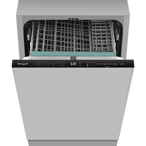 Встраиваемая посудомоечная машина Weissgauff BDW 4535 D Inverter AutoOpen Timer Floor