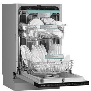 Встраиваемая посудомоечная машина Weissgauff BDW 4535 D Inverter AutoOpen Timer Floor