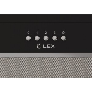 Вытяжка встраиваемая Lex HYPER 600 BL