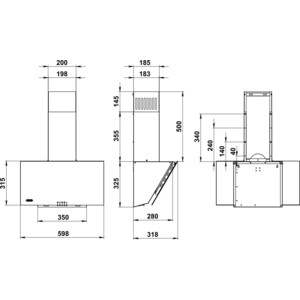 Вытяжка KANZLER D 539 B