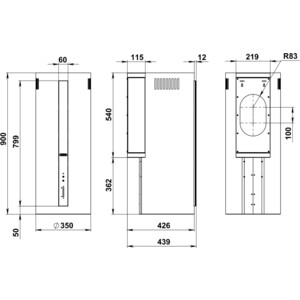 Вытяжка KANZLER D 559 W