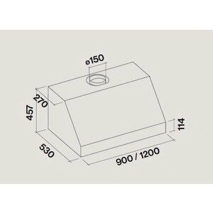 Вытяжка Falmec Zeus Pro 90