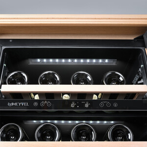 Винный шкаф Meyvel MV46PRO-KBT2 Натуральный бук