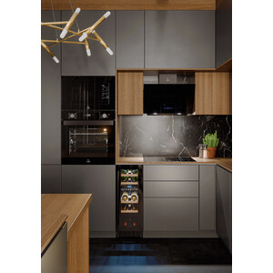 Винный шкаф Lex LWD3017BL dual zone