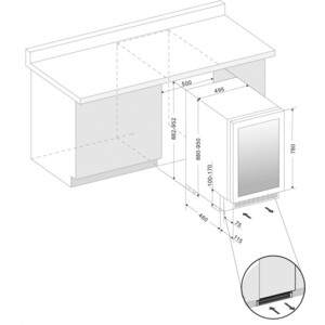Винный шкаф Dunavox DAUF-38.100DSS.TO
