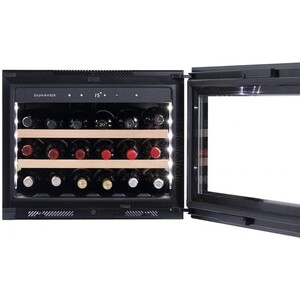 Встраиваемый винный шкаф Dunavox DAVG-18.46SS.TO