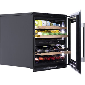 Встраиваемый винный шкаф Dunavox DAVS-25.63DB