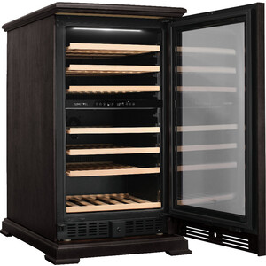 Винный шкаф Meyvel MV77PRO-KBT2 (Тёмный шоколад)
