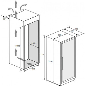 Винный шкаф Kaiser K 64833 AD