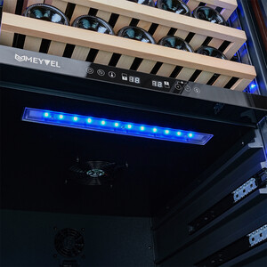Винный шкаф Meyvel MV163PRO-KBT2 Спелая вишня