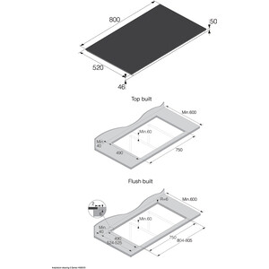 Индукционная варочная панель Asko HI5842FBG1