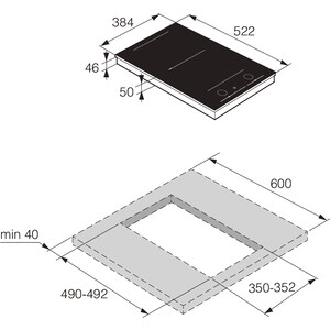 Индукционная варочная панель Asko HID352GC