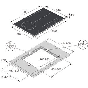 Индукционная варочная панель Asko HID925MFC