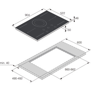 Индукционная варочная панель Asko HID945MC