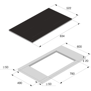 Индукционная варочная панель Asko HIHD854MM