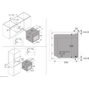 Электрический духовой шкаф Asko OCM56BGH