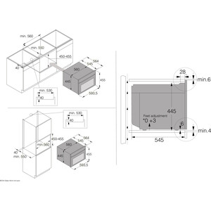 Электрический духовой шкаф Asko OCM54BGH