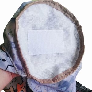 Кресло бескаркасное Mypuff груша, Коты серые, размер XXL- Миди, оксфорд