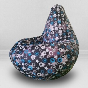 Кресло бескаркасное Mypuff груша, Фабрика звезд, размер XXL- Миди, оксфорд