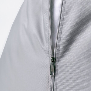 Кресло бескаркасное Mypuff груша, Светло-серый, размер XXXXL- Комфорт, Оксфорд 600