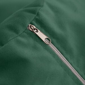 Кресло бескаркасное Mypuff груша, Зеленый, размер XXXXL- Комфорт, велюр