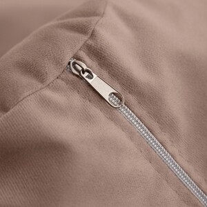 Кресло бескаркасное Mypuff груша, Какао, размер XXXXXL- Мега, велюр