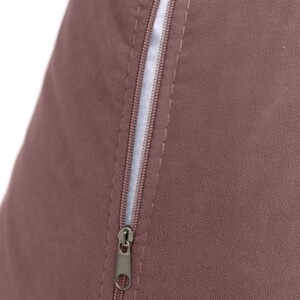 Кресло бескаркасное Mypuff груша, Пудра, размер XXL- Миди, мебельный велюр