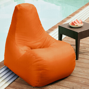 Кресло-пуф шезлонг Mypuff Апельсин, оксфорд