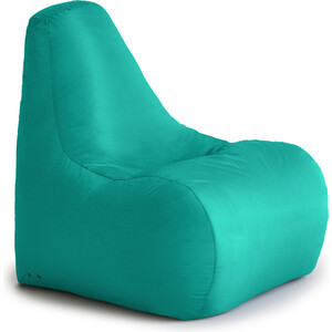 Кресло-пуф шезлонг Mypuff Бирюза, оксфорд (kszl_706)