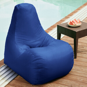 Кресло-пуф шезлонг Mypuff Василек, оксфорд