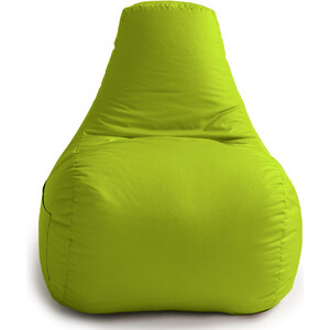 Кресло-пуф шезлонг Mypuff Салатовый, оксфорд 600