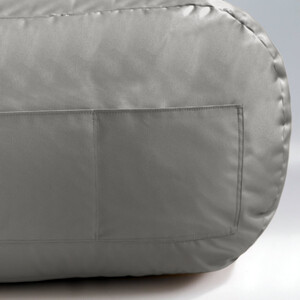 Кресло-пуф шезлонг Mypuff Серый, оксфорд 600