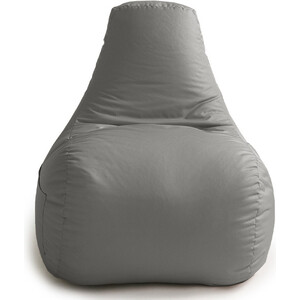 Кресло-пуф шезлонг Mypuff Серый, оксфорд 600