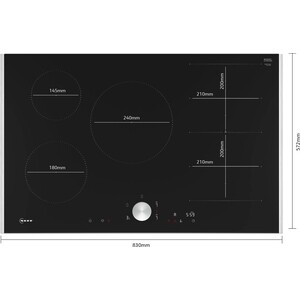 Индукционная варочная панель NEFF T68TTV4L0