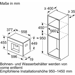 Встраиваемая кофемашина NEFF CL4TT11N0