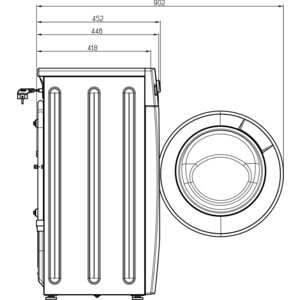 Стиральная машина Atlant СМА 60У1218-Т-01