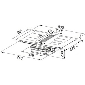 Индукционная варочная панель Franke FMA 8381R HI