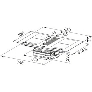 Индукционная варочная панель Franke FMY 8391 HI